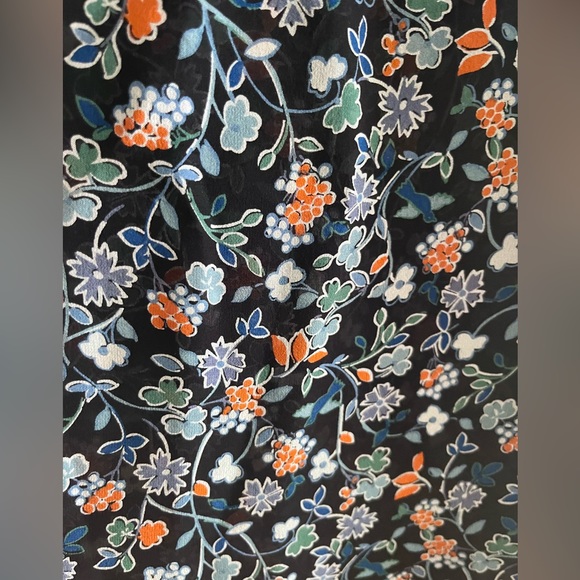 Veronica Beard Marilyn Cold Shoulder Ruffle Dress - Picture 10 of 10